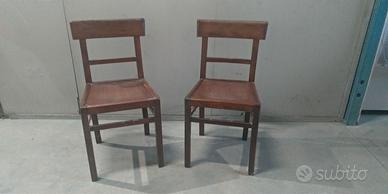 Sedie in legno
