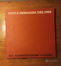 "VOCI E IMMAGINI DEL 1963 - doppio LP ediz. RAI "