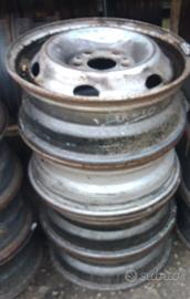8 cerchi in ferro R16 Fiat Ducato Maxi 1 serie