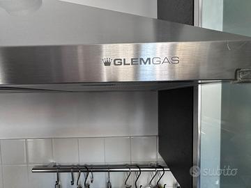 Cappa aspirante 90 cm Glem Gas 2024
