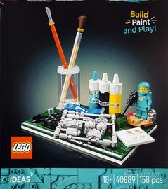 LEGO 40889 Costruisci, dipingi e gioca!