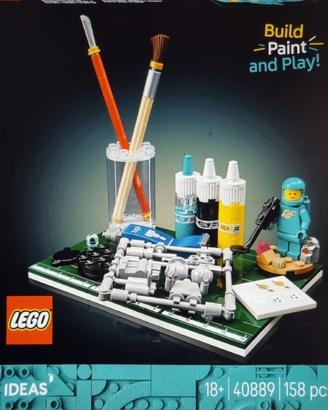 LEGO 40889 Costruisci, dipingi e gioca!