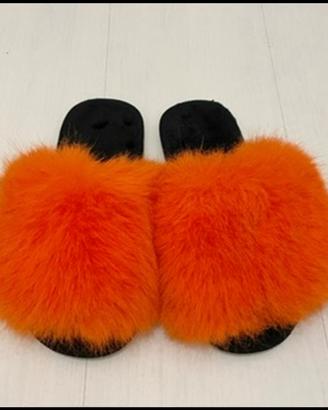 Ciabatte fluffy Halloween