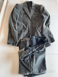 Abito uomo Armani Collezioni in velluto TG 50
