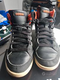 Adidas Hoops 2.0 Mid Junior Scarpe da ginnastica