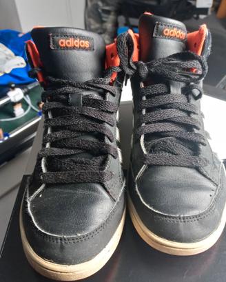 Adidas Hoops 2.0 Mid Junior Scarpe da ginnastica