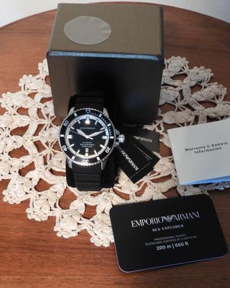Emporio Armani Sea Explorer Automatico Nuovo