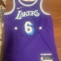 Lakers canottiera city edition originale