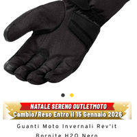 Guanti moto REVIT  Bornite taglia M