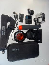 GoPro Hero 12 Black + custodia subaquea +accessori