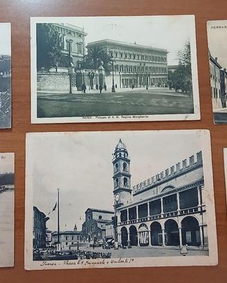 CARTOLINE CITTA' ITALIANE PRIMI DEL '900