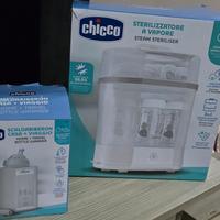 Sterilizzatore a vapore e scalda biberon chicco