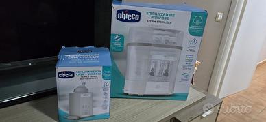 Sterilizzatore a vapore e scalda biberon chicco