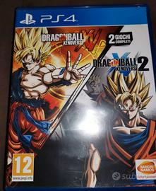 DRAGON BALL XENOVERSE + XENOVERSE 2 GIOCO PS4 ITA