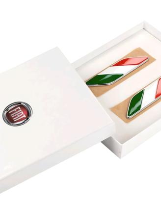 Badge con Bandiera Italiana Set 2 Pezzi Originali 