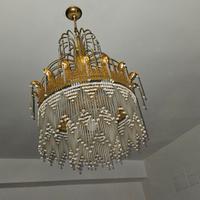 Lampadario Vintage in cristalli