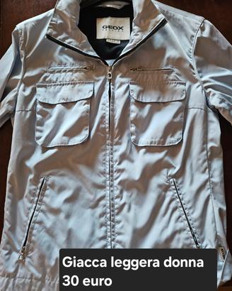 Giacca leggera geox donna