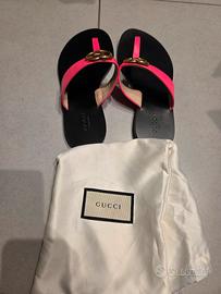 Gucci GG Marmont infradito