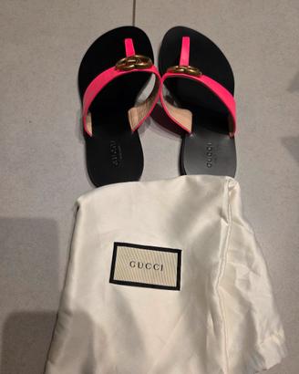 Gucci GG Marmont infradito