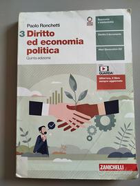 9788808728913  DIRITTO ED ECONOMIA POLITICA 5ED