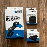 Quad lock handlebar kit