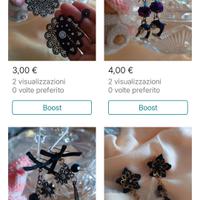 16 paia orecchini (lotto)