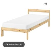 Letto singolo Ikea Neiden
