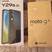 smartphone nuovi imballati motorola e Vivo 5g 