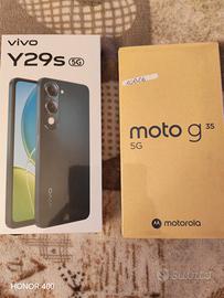 smartphone nuovi imballati motorola e Vivo 5g 