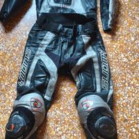 Tuta Divisibile e guanti  Suomy con scarponi Sidi