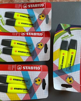 Evidenziatori Stabilo Boss originali