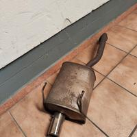 Marmitta silenziatore fiat panda