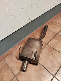 Marmitta silenziatore fiat panda