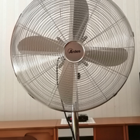 Ventilatore ardes cromato look vintage