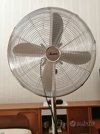 Ventilatore ardes cromato look vintage