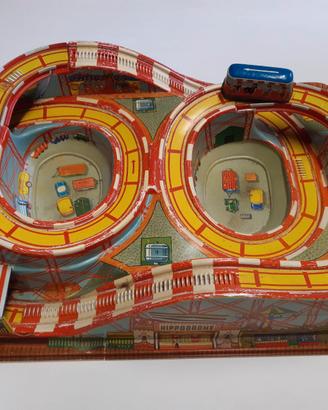 Gioco vecchio vintage percorso macchinine