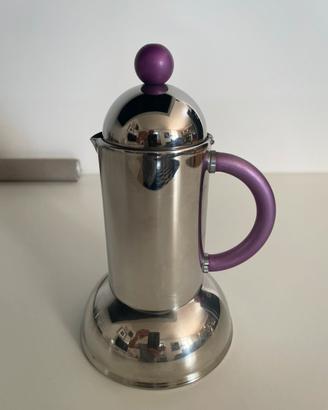 Caffettiera Inoxpran Orchidea  vintage anni 80