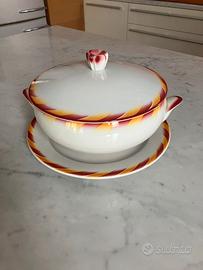 Zuppiera ceramica Galvani vintage