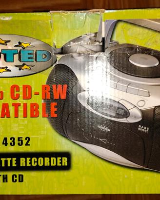 CD Player- radio-audio cassette United