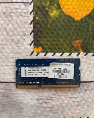 4gb ram HP- kingstone