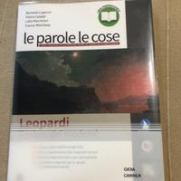Libro di italiano di leopardi