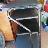 Mobile porta PC legno e metallo