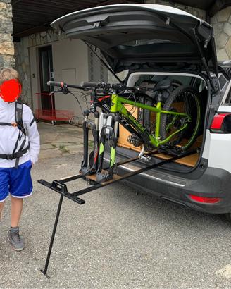 Porta bici da auto o furgone. Per n. 2 bici.