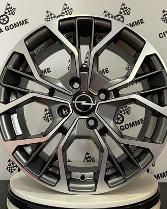 CERCHI IN LEGA OPEL ADAM AGILA KARL MERIVA DA 16