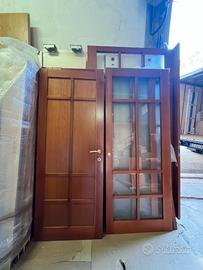 Porte interne in legno di ciliegio