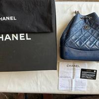 Chanel Gabrielle Backpack Dark-blue navy