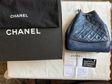 Chanel Gabrielle Backpack Dark-blue navy