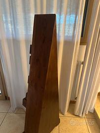 Mobile a piramide in legno massiccio