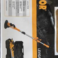 LEVIGATRICE TELESCOPICA A SECCO  PER MURI E SOFFIT