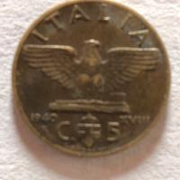 Moneta 5 centesimi 1940